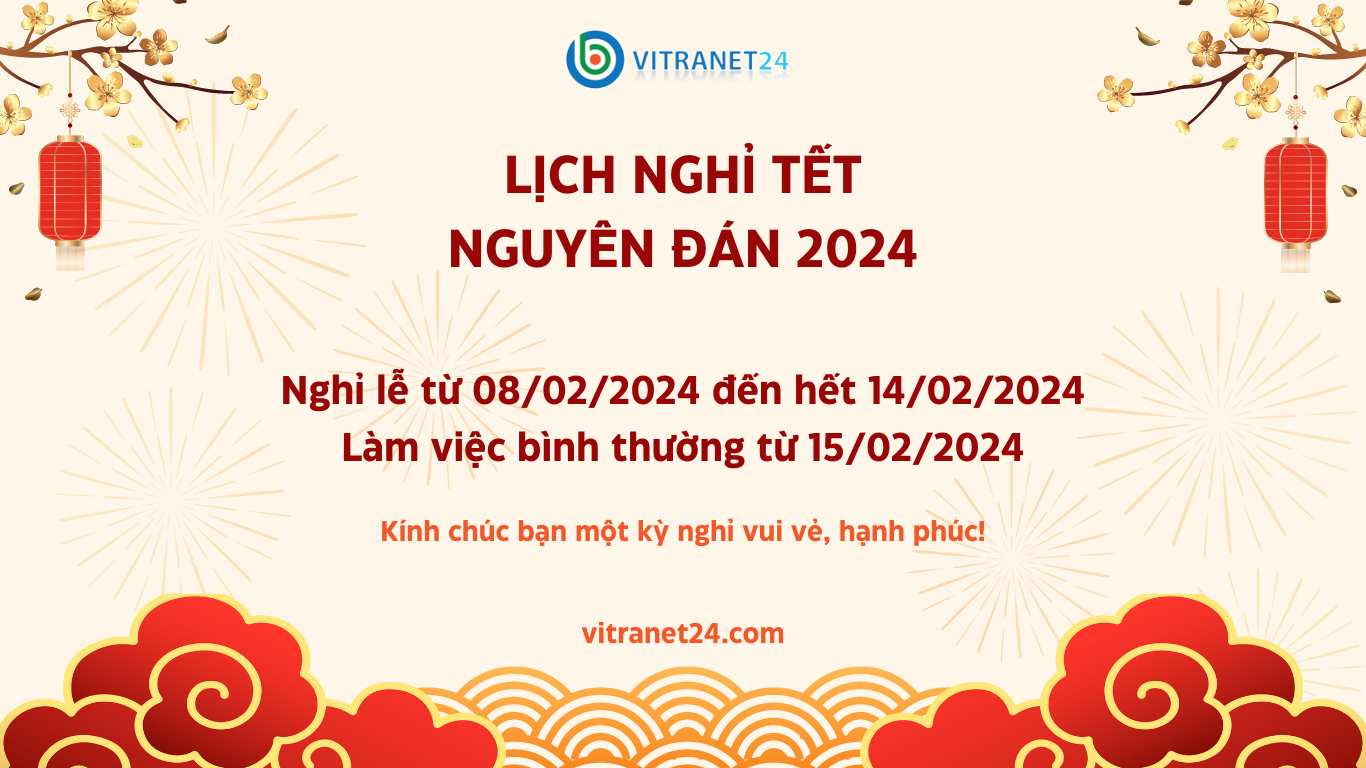 Lịch nghỉ tết Giáp Thìn 2024