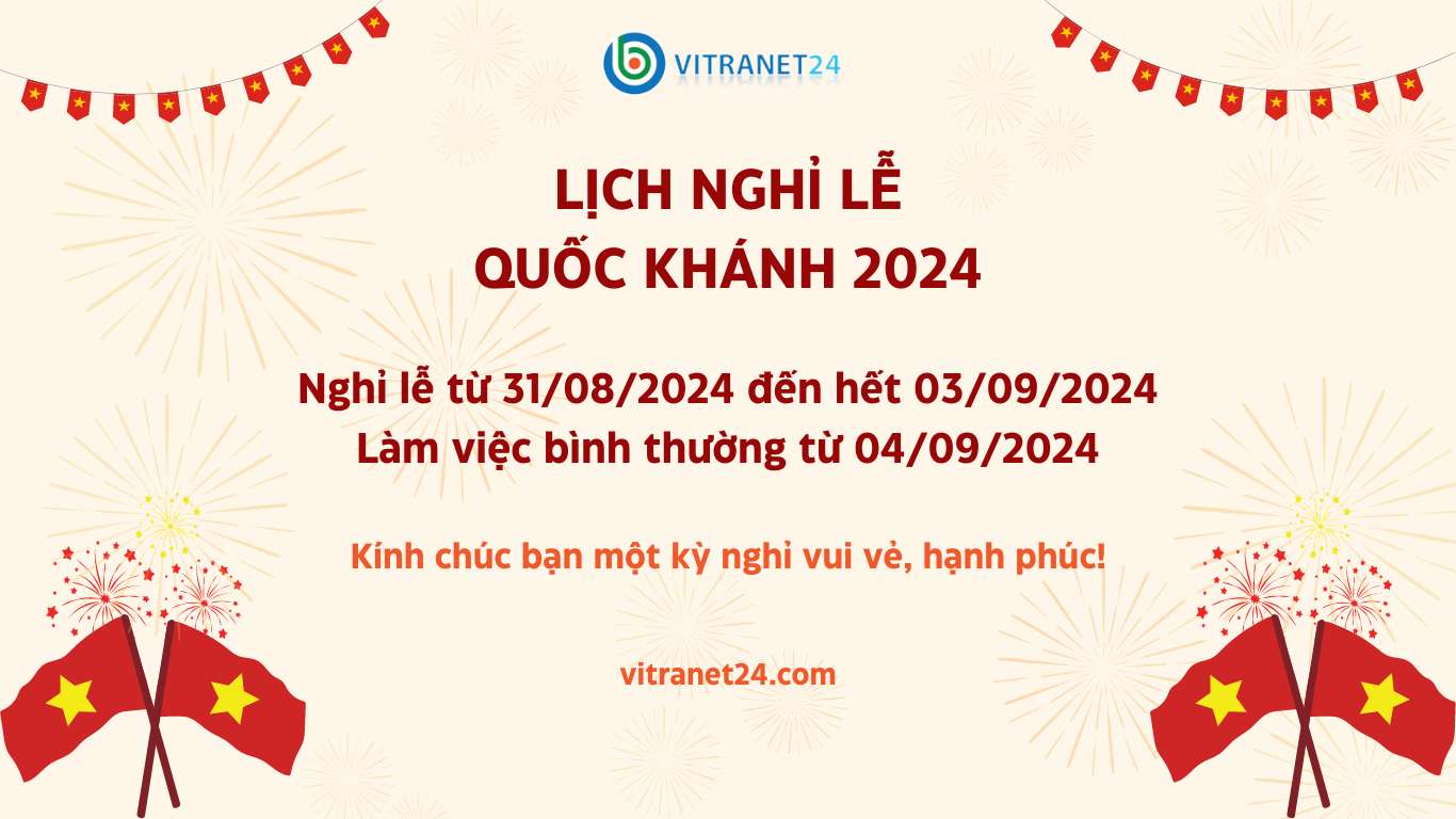 Lịch nghỉ lễ Quốc khánh 2024